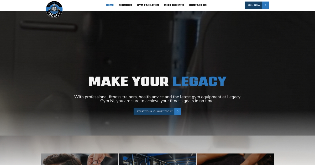 Legacy Gym NI - Experience the Best Fitness Training